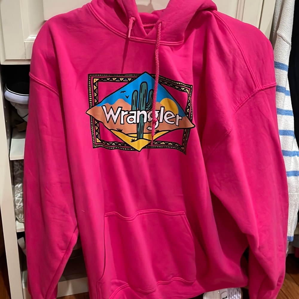 Pink Wrangler Hoodie